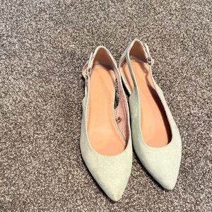 Old Navy Women's Light Green Flats